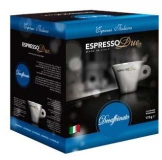 Espresso Due 25 Capsule Caffe Decaffeinato per Nuove Macchine cod. 315-321-327