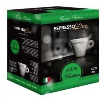 Espresso Due 25 Capsule Caffe 100% Arabica per Nuove Macchine cod. 315-321-327