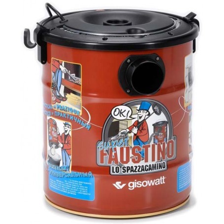 Gisowatt Faustino Accessorio per Bidone Aspiracenere Solidi e Liquidi