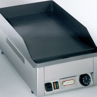 Cenedese Fry Top FT33L Piastra Professionale Liscia In Acciaio 32x48 Cm 3 Kw