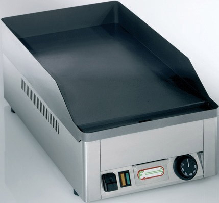 Cenedese Fry Top FT33L Piastra Professionale Liscia In Acciaio 32x48 Cm 3 Kw