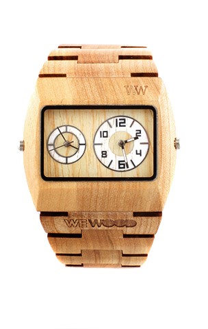 Orologio da Polso in Legno WeWood Jupiter Beige