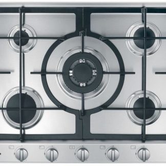 Miele KM2033G Piano Cottura a Gas 75CM 5 Fuochi Griglie in Ghisa