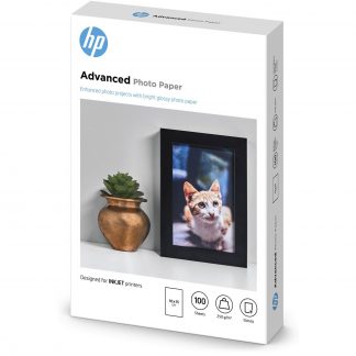 HP Advanced Carta Fotografica Lucida 10x15 Cm Confezione da 100 Fogli