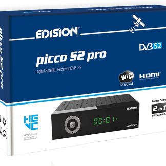 Edision Picco S2 Pro Ricevitore Satellitare DVBS2 HDMI
