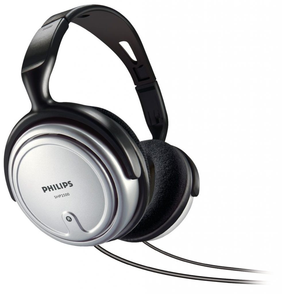Philips SHP2500 Cuffia TV con Filo e Controllo Volume