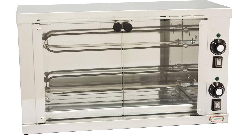 Cenedese SPM2 Spiedo Elettrico 1,8 kW a Due Spiedine 40 Cm