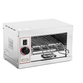 Cenedese T920 Tostiera 2 Pinze Professionale in Acciaio Inox