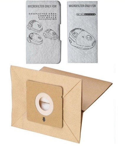Rowenta Confezione 6 Sacchetti per Aspirapolvere + 2 Microfiltri ZR003901