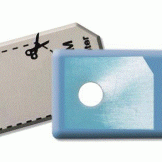1IDEA MSA Adattatore micro SIM a SIM puro blu