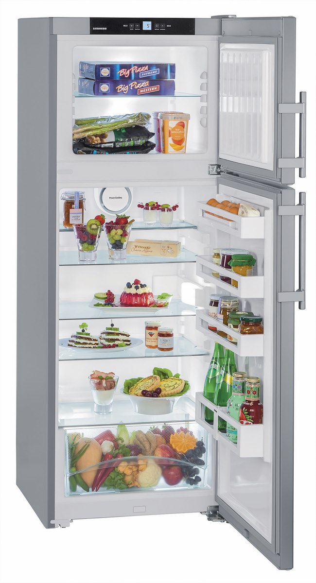 LIEBHERR CTPESF3016 Frigorifero 2 porte ventilato 278L inox - immagine 4