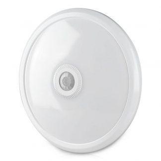 V-TAC SKU21809 Plafoniera LED Rotonda 12W 6400K 900LM PIR