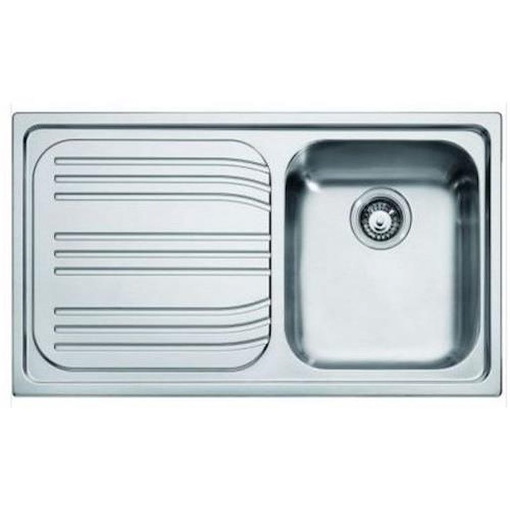 FRANKE RRX611LHDC Lavello Inox 86cm 1 Vasca con Gocciolatoio Sinistro