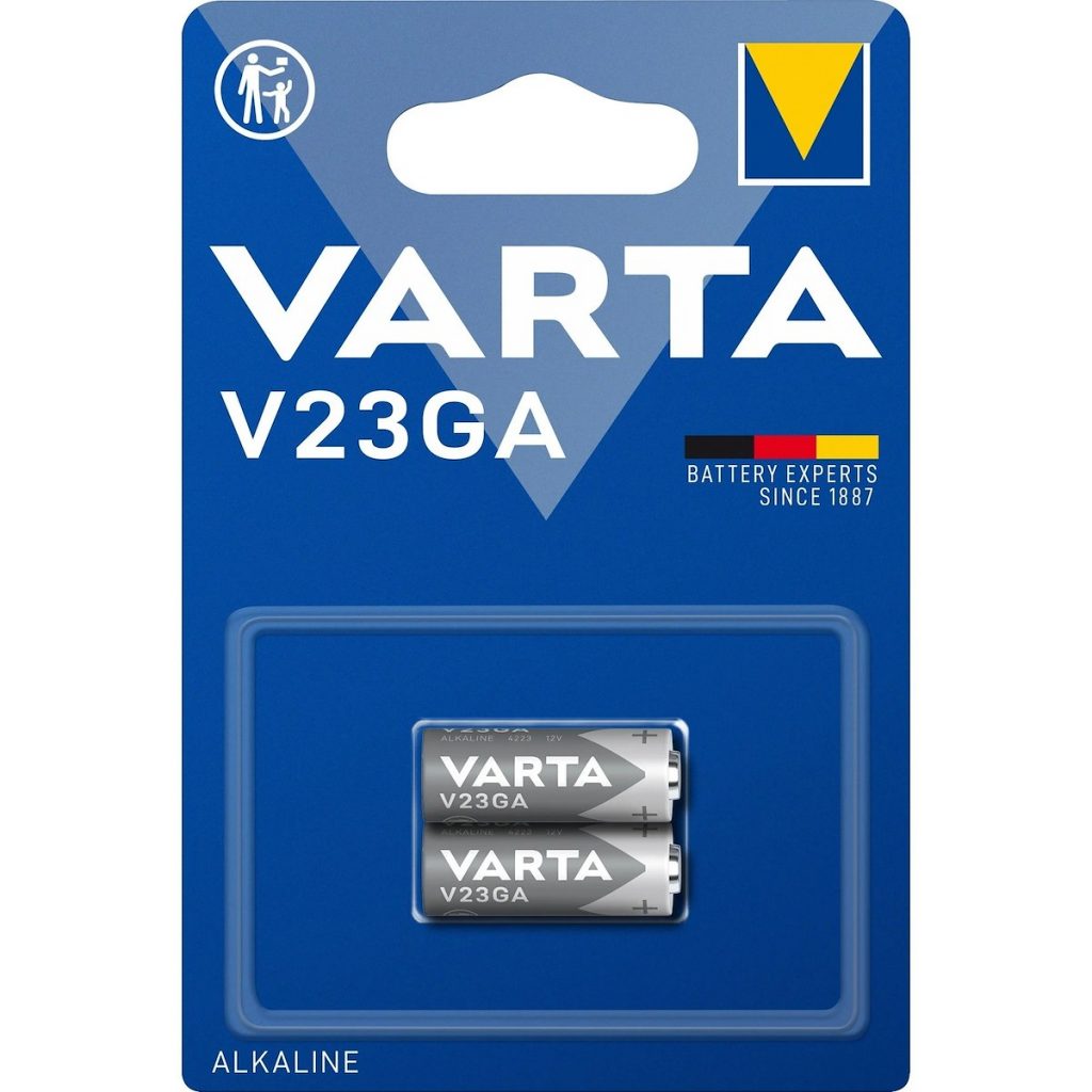 VARTA 4223101402 Pile alcaline 12V V23GA, non ricaricabili, 2 pz