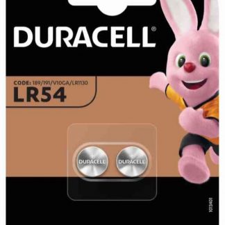 DURACELL DU24 Pile Alcaline LR54 1.5V, Confezione da 4