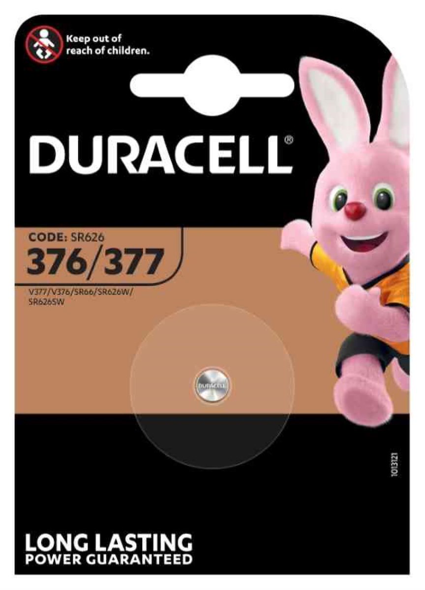 DURACELL DU85 Batterie 1.5V 377 (10x)