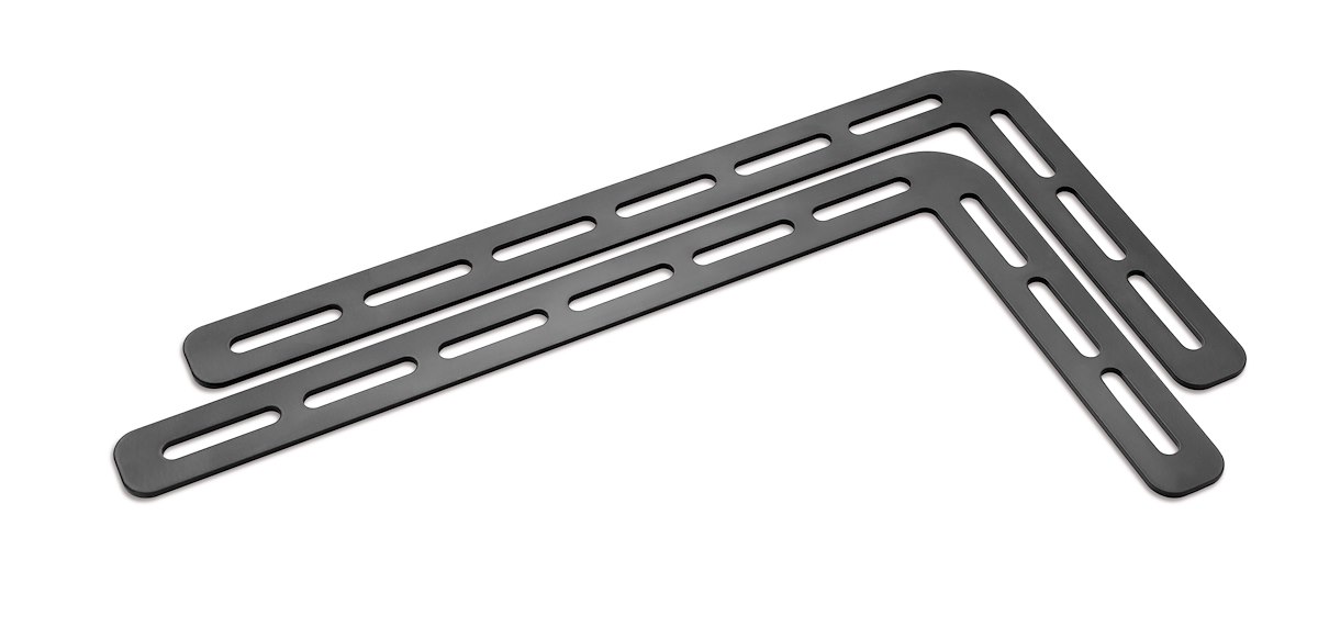 MELICONI 480514BA Supporto Soundbar Acciaio Nero 1000mm Max 60kg