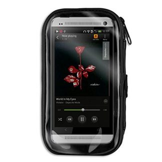 AREA BYKESUP Supporto Bici Moto Smartphone Nero Orientabile 360 Gradi