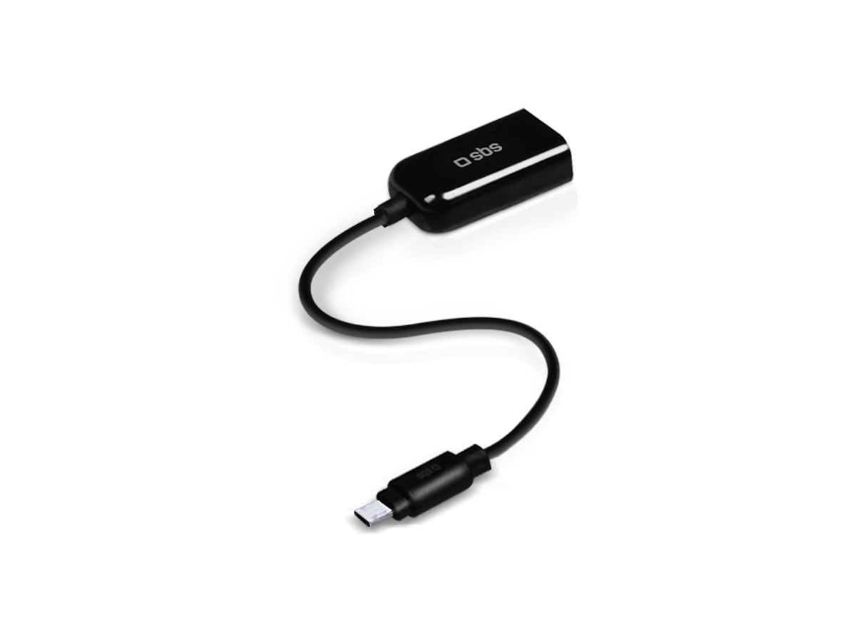 SBS TE0UCD90K Adattatore Micro USB/USB 2.0 M/F per Smartphone Galaxy