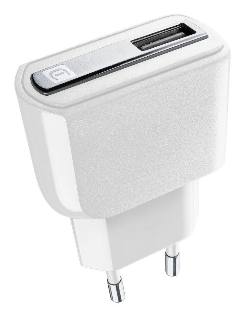 CELLULAR LINE ACHUSBMFIIPH2AW Caricabatterie USB 2A bianco
