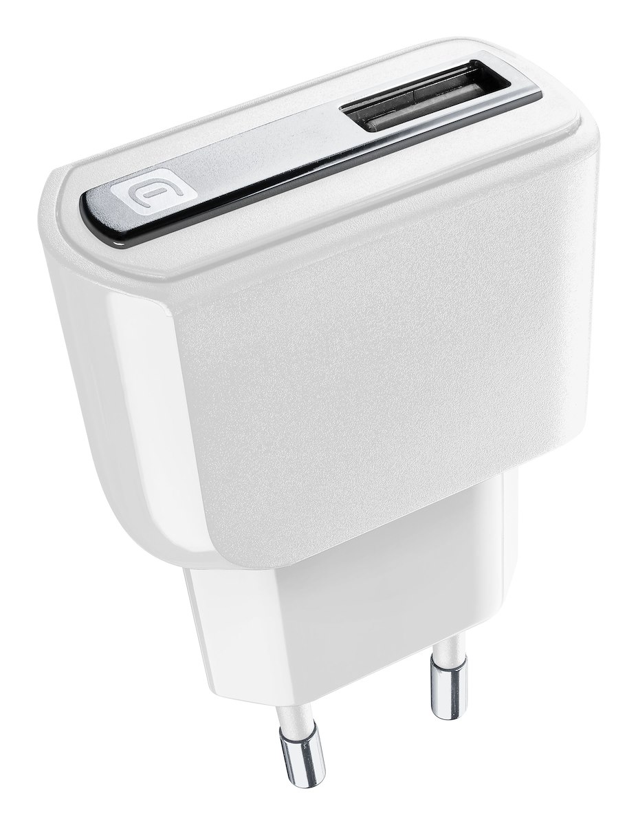 CELLULAR LINE ACHUSBMFIIPH2AW Caricabatterie USB 2A bianco