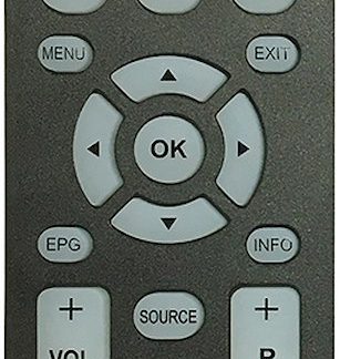 BRAVO 90402304 Zippy Telecomando Universale TV Confortevole Design