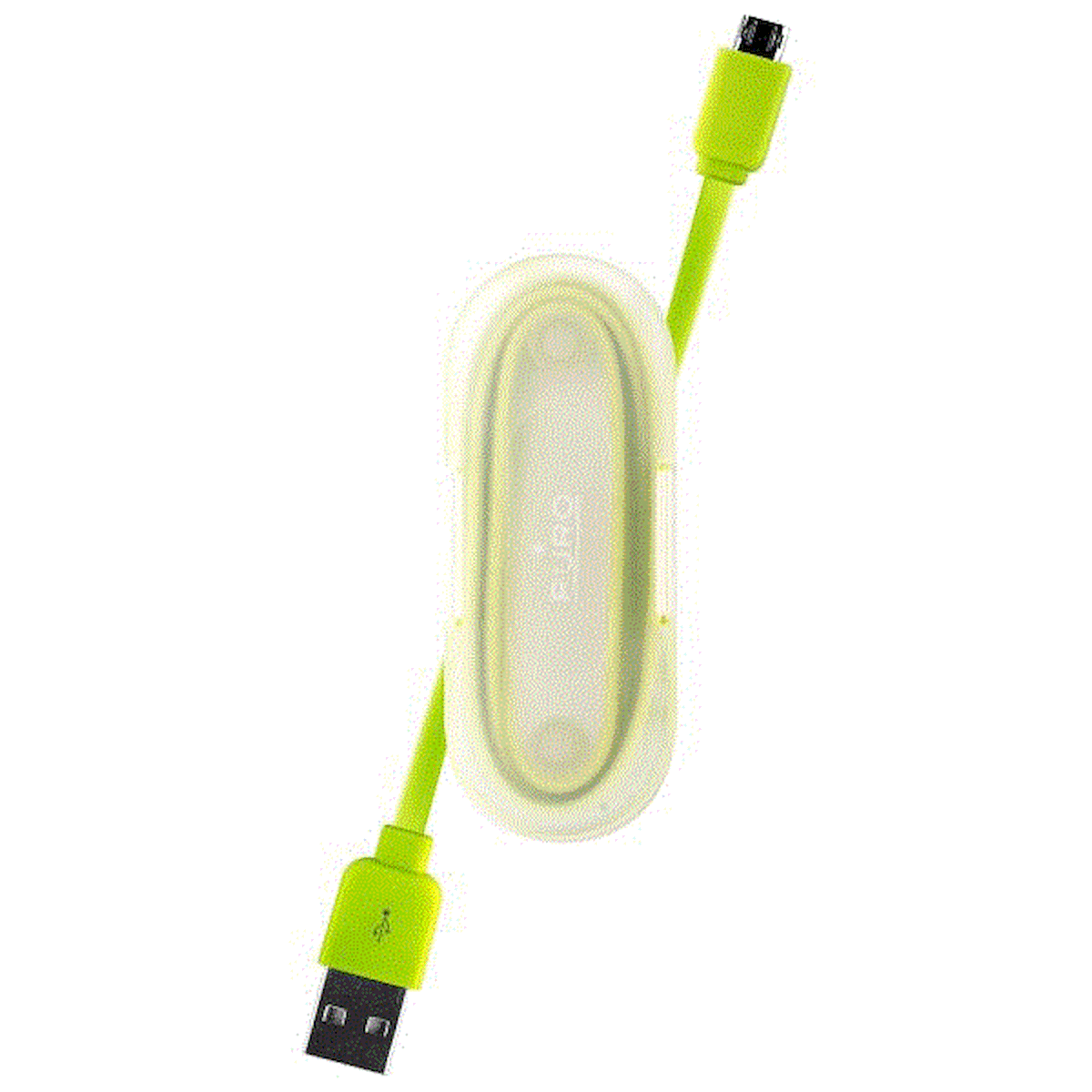 PURO CMICRORFLATGRN Cavo Micro USB Piatto Verde Ricarica Dati