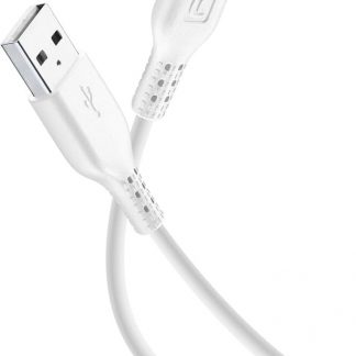 CELLULAR LINE USBDATACUSBACW Cavo Dati Ricarica USB A USB C 120cm Bianco