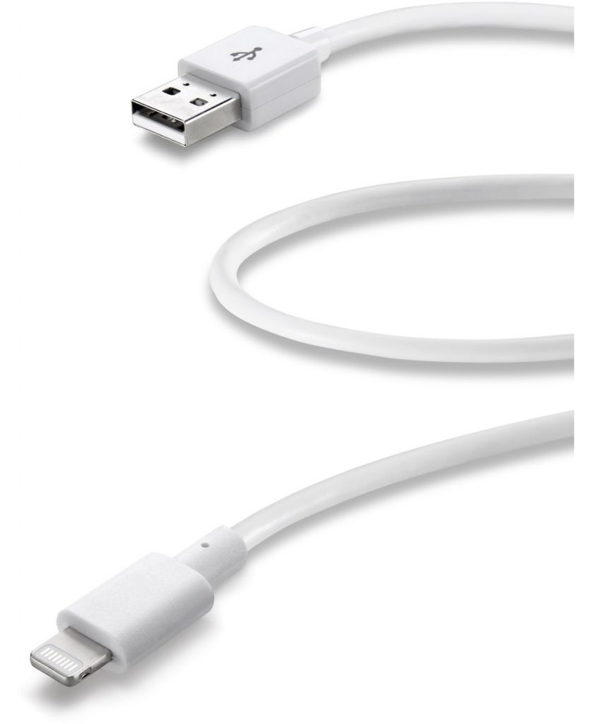 CELLULAR LINE USBDATA06MFIIPHW Cavo Dati MFI 0.6m Bianco