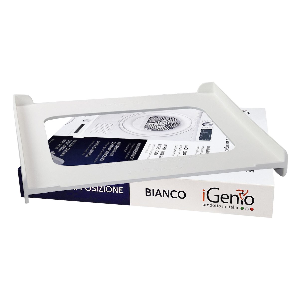 I-GENIO 998 Kit Sovrapposizione Lavatrice-Asciugatrice Universale 
