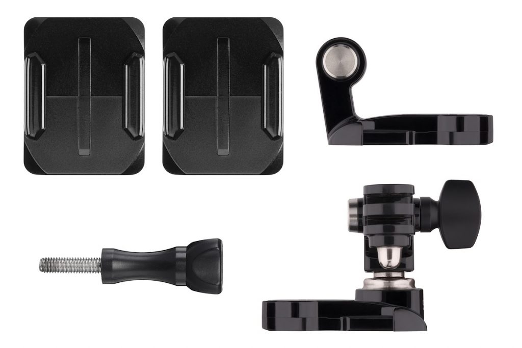 GOPRO AHFSM001 Fissaggio Frontale/Laterale per Casco Moto