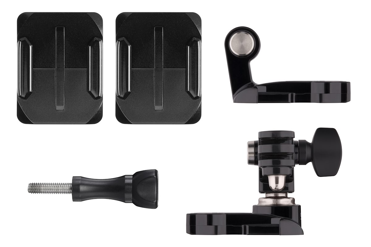 GOPRO AHFSM001 Fissaggio Frontale/Laterale per Casco Moto