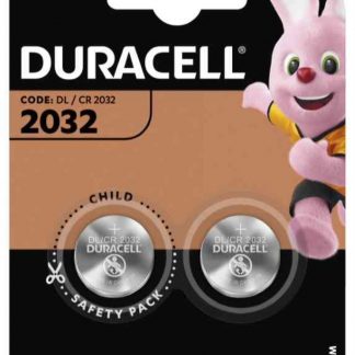 DURACELL DU22B2 Batteria Bottone Litio 3V 2032 Blister 2pz Non Ricaricabile