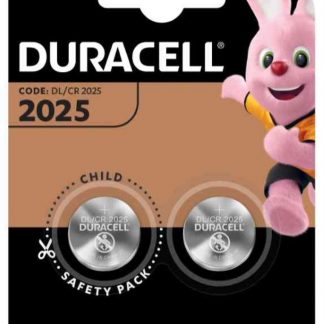 DURACELL DU21B2 Batteria Bottone 2025 Pila Non Ricaricabile 2 Pezzi