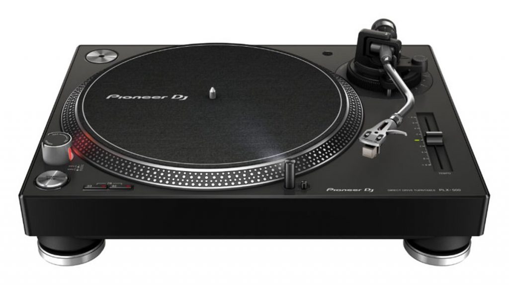 PIONEER PLX500K Giradischi DJ USB/RCA, 33/45/78 RPM, 50dB, Nero