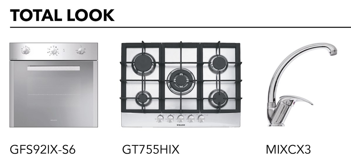 GLEM GAS L2G16XS2 Lavello 116cm 2V SX con Gocciolatoio Prof. 20cm Inox - immagine 4
