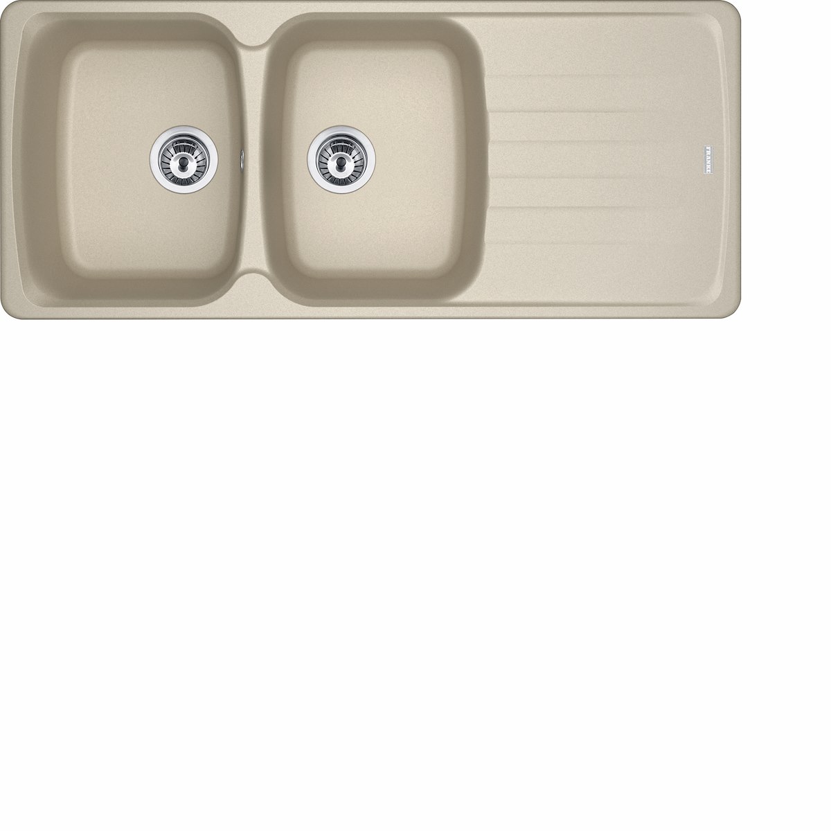 FRANKE AZG621AVENA Lavello 116cm 2V con Gocciolatoio DX Avena - immagine 3