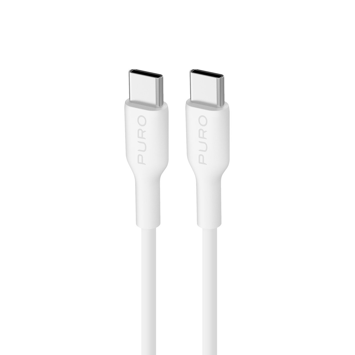 PURO CUSBCUSBCWHI Cavo Dati USB-C-USB-C TPE Plain Bianco - immagine 2