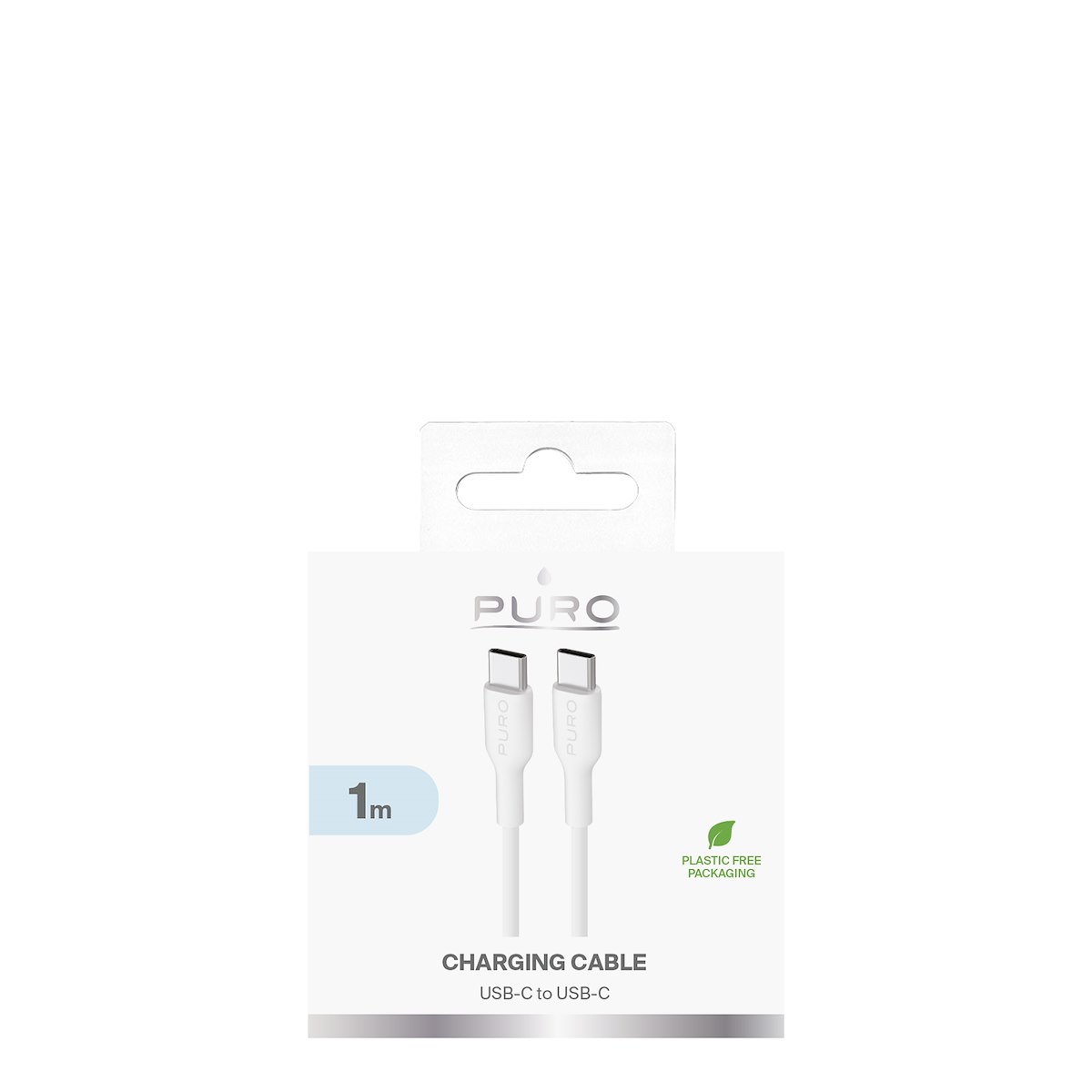 PURO CUSBCUSBCWHI Cavo Dati USB-C-USB-C TPE Plain Bianco - immagine 3