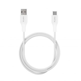 PURO CUSBC31WHI Cavo dati USB-C a USB-A in TPE, bianco