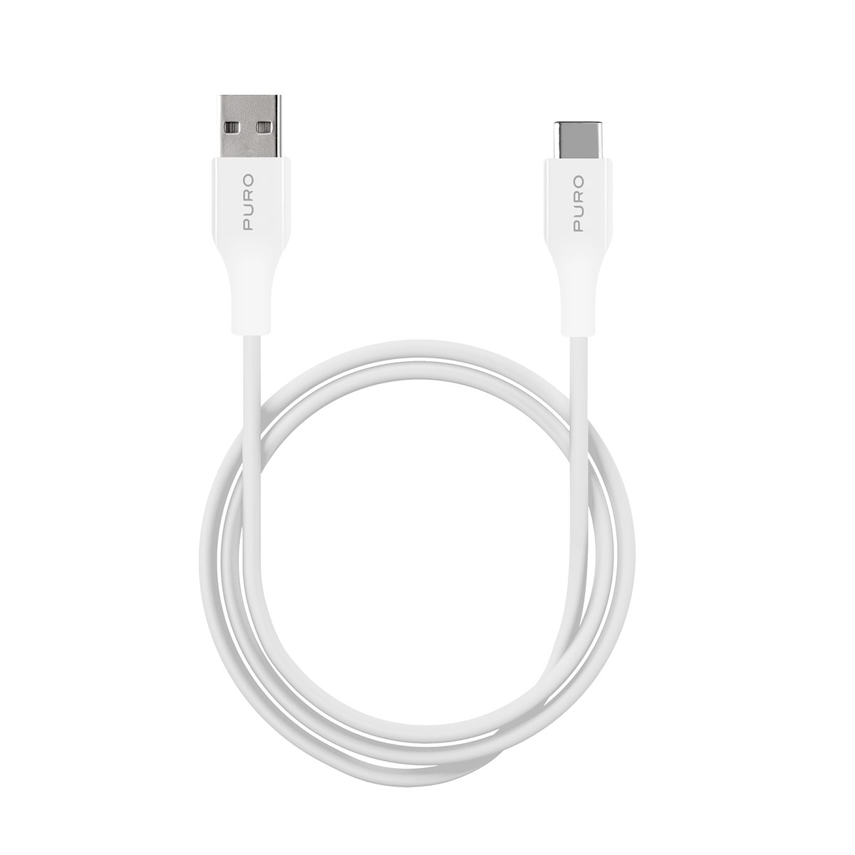 PURO CUSBC31WHI Cavo dati USB-C a USB-A in TPE, bianco
