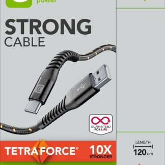 CELLULAR LINE TETRACABTYC1MK Cavo Dati USB-C Kevlar Nero