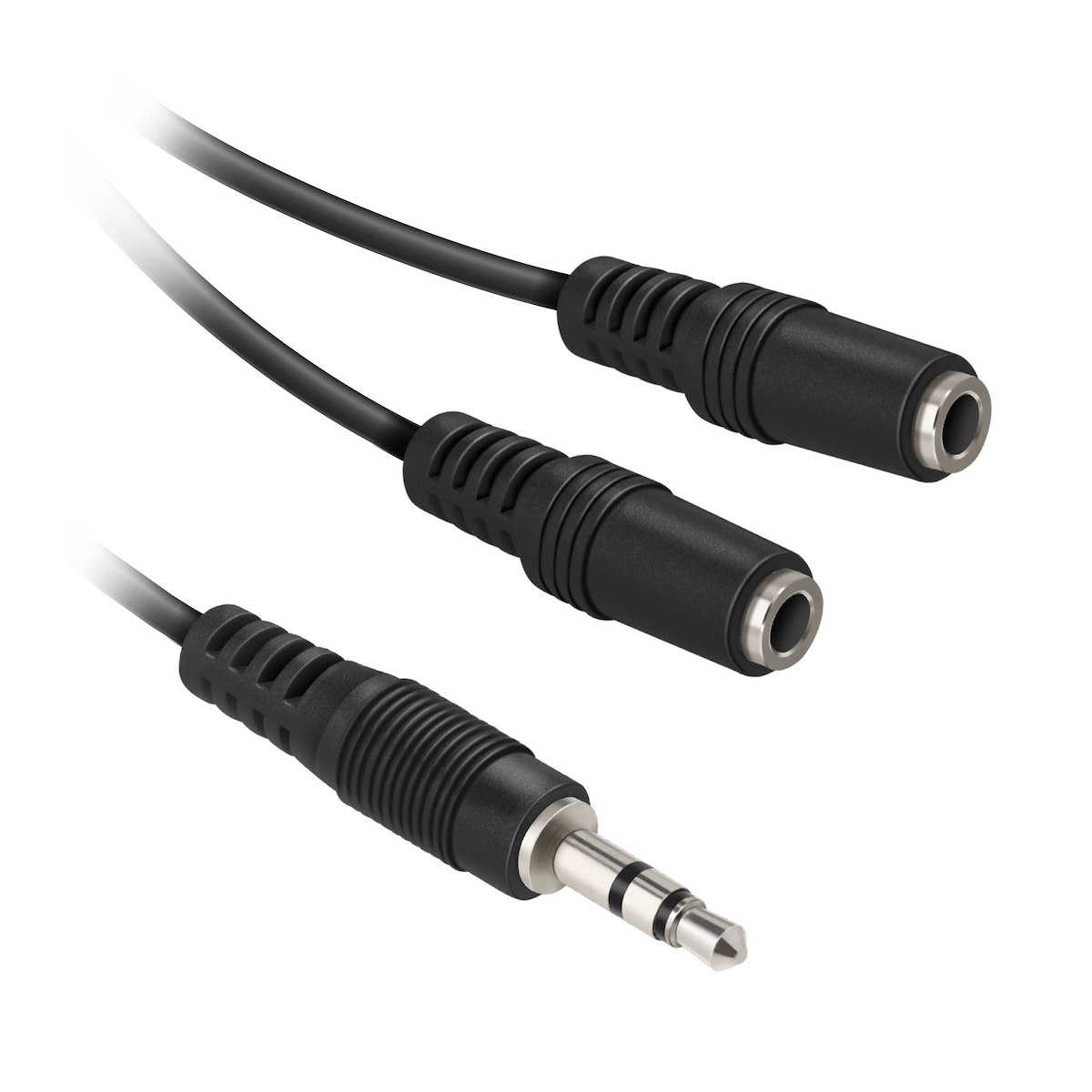 EKON ECAJACKM2FK Cavo Audio Jack 3.5mm a 2 Jack M-F 0.2m