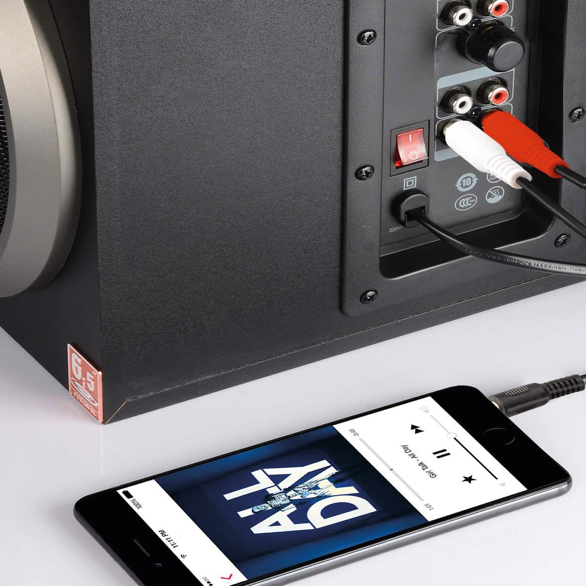 EKON ECAJACK2RCA30MMK Cavo Jack 3.5mm a 2 RCA M-M, 3mt - immagine 4