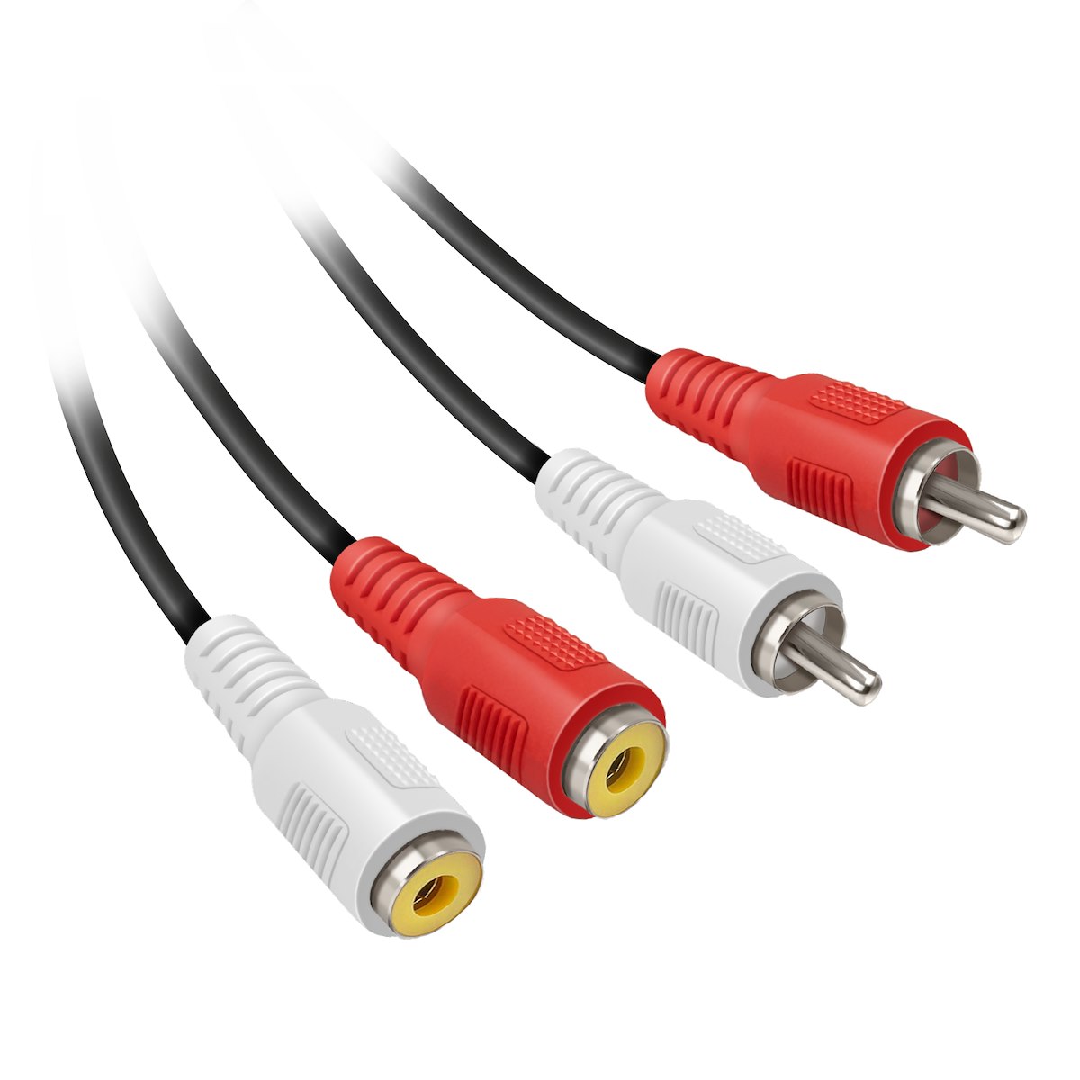 EKON ECA2RCA18MF Cavo Audio 2 RCA M-F 1.8mt