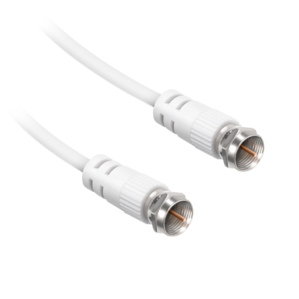 EKON ECSAT200MMW Cavo Satellite F M-M 20m Bianco
