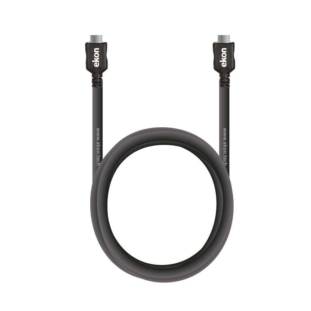 EKON ECITUSBTC10MMK Cavo USB 3.1 C a C M-M 1m