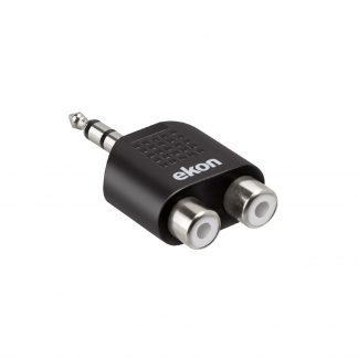 EKON ECASPLITJACK1M2RCA Splitter Jack 3.5mm a 2x RCA M-F Audio