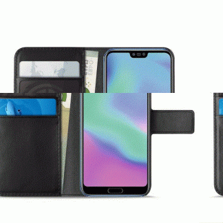 PURO HWHONOR10BOOKC4BLK Custodia Wallet Ecopelle per Huawei Honor 10 Nera