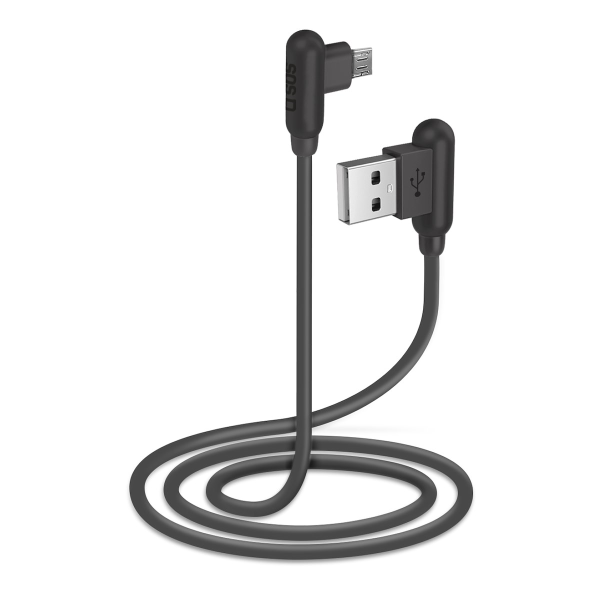 SBS TECABLE90MICROK Cavo Micro USB Ricarica e Dati 1m Connettore 90° - immagine 5